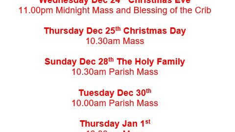 Christmas Services 2025 AS